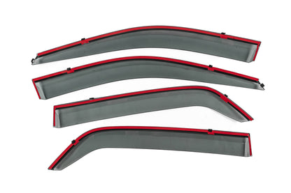 Niken Luxury chrome windbreakers (4 pcs) for Kia Sportage 2004-2010 - image 4