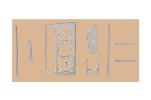 Panel overlays (aluminum) for Opel Corsa B 1996↗ - Reelken Auto
