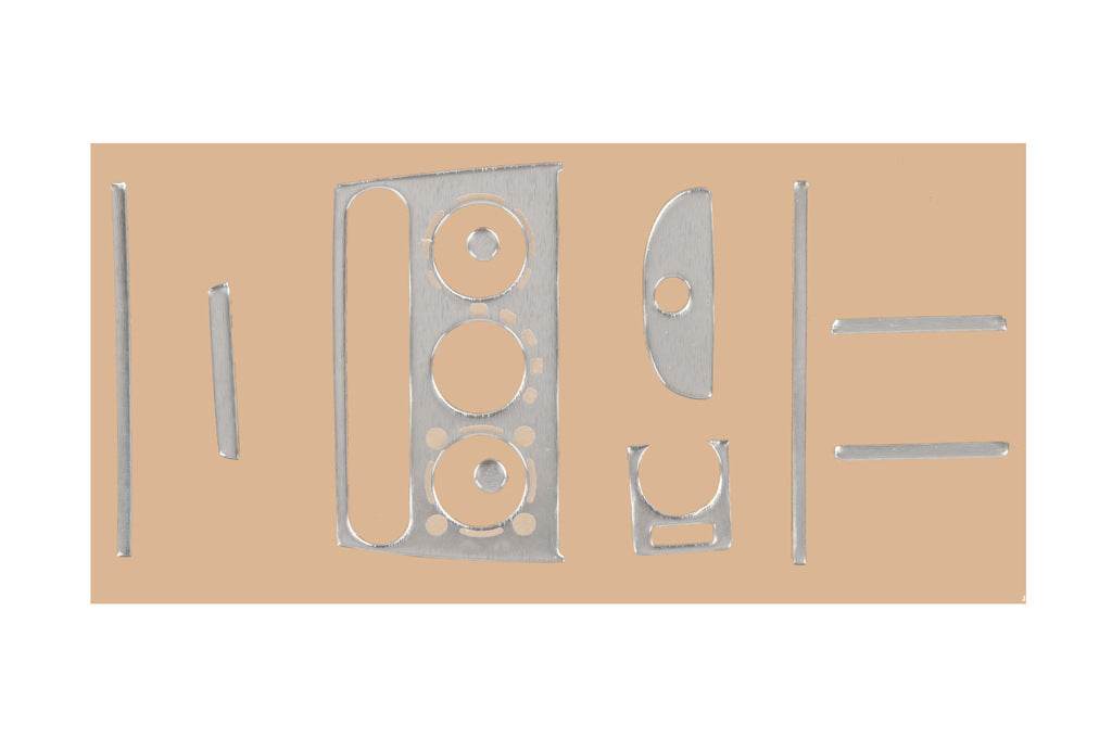 Panel overlays (aluminum) for Opel Tigra 1994–2001 - Reelken Auto