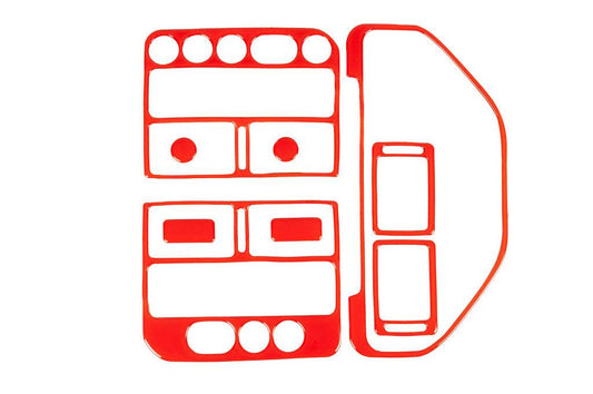 Panel overlays (red) for Peugeot 106 - Reelken Auto