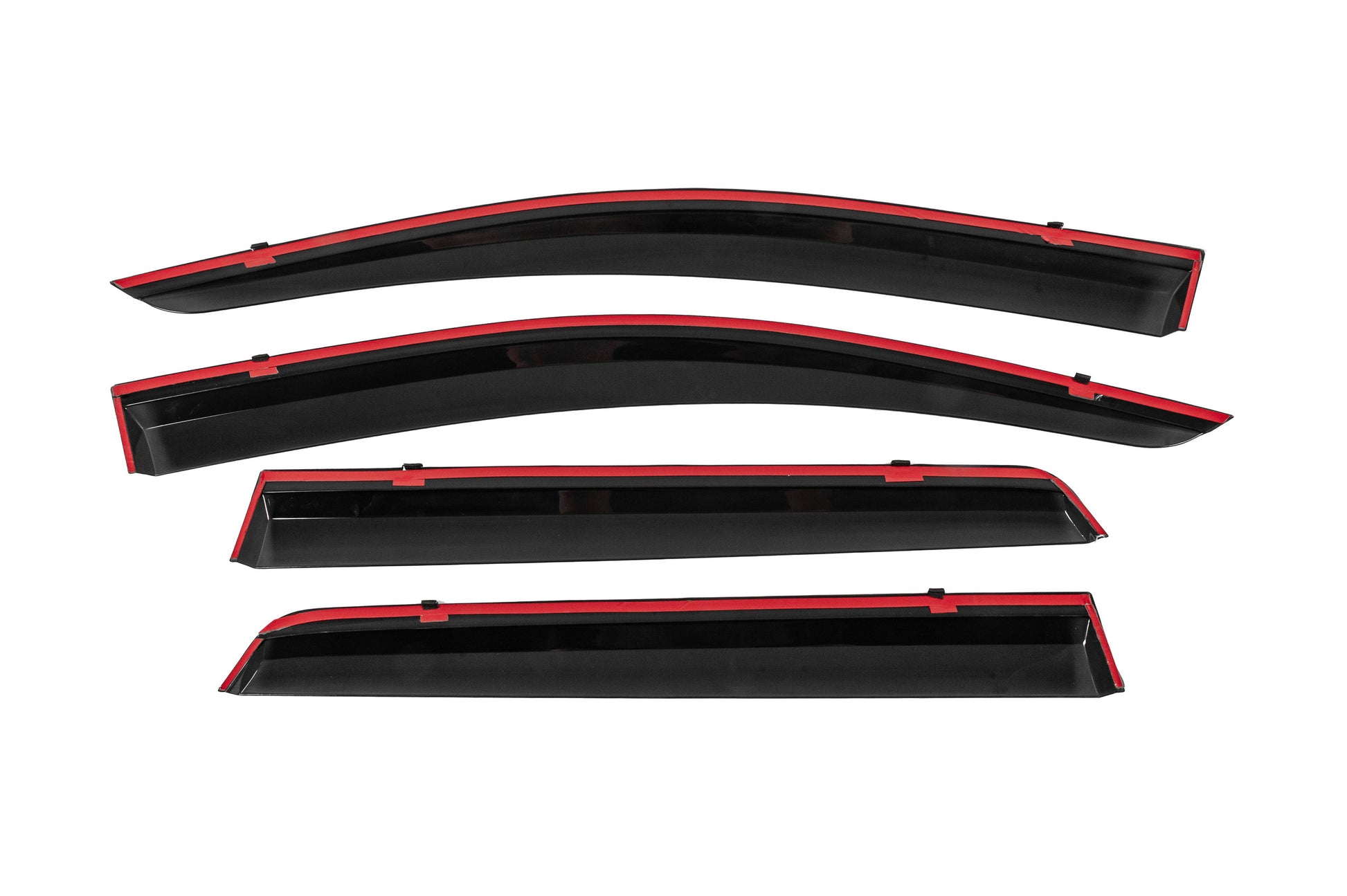 Window Deflectors with Chrome Trim Niken Luxury (4 pcs) for Fiat Freemont 2011-2016 - image 4