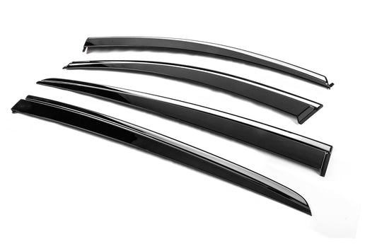 Niken Luxury chrome windbreakers (4 pcs) for Kia Sportage 2015-2021 - image 2