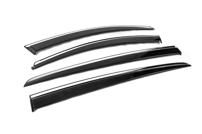 Niken Luxury chrome windbreakers (4 pcs) for Kia Sportage 2015-2021 - image 3