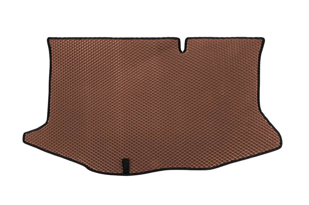HB trunk mat (EVA, Brown) for Ford Fiesta 2008-2017 - Reelken Auto