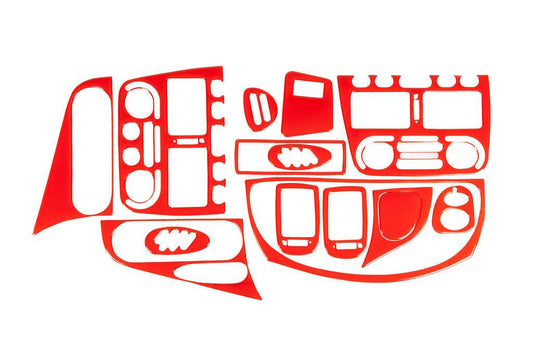 Panel overlays (red) for Fiat Siena 1998↗ - Reelken Auto