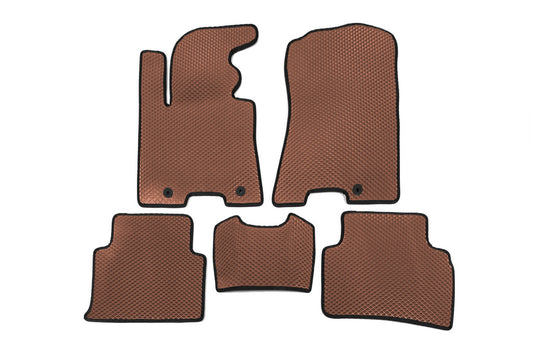 EVA Floor Mats (Brown) for Kia Sportage 2021- - image 1
