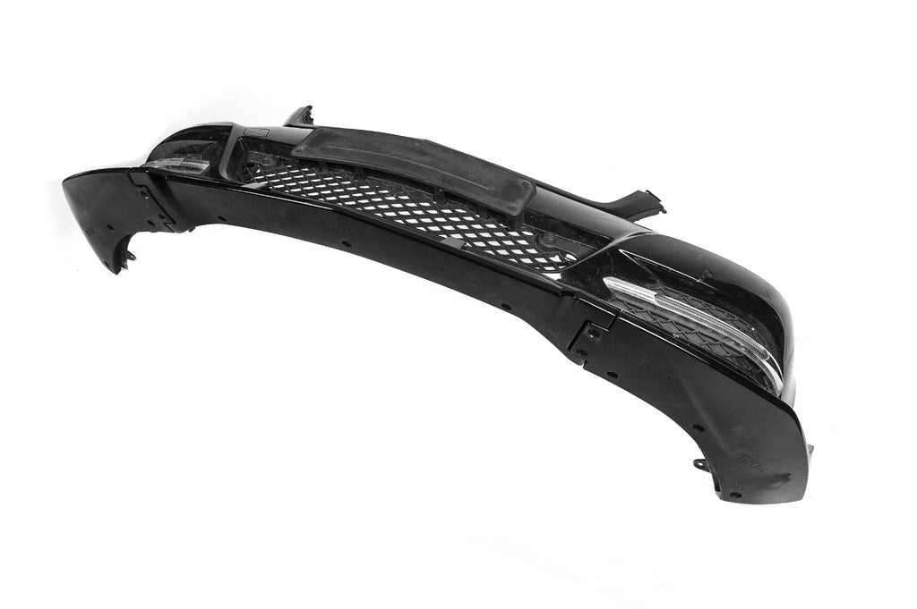 Front bumper cover DPT V1 (2011-2015, gloss black) for Mercedes C-class W204 2007-2015 - image 17