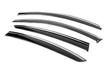 Window Deflectors with Chrome Trim Niken Luxury (HB, 4 pcs) for Renault Megane IV 2016-2025 - image 2