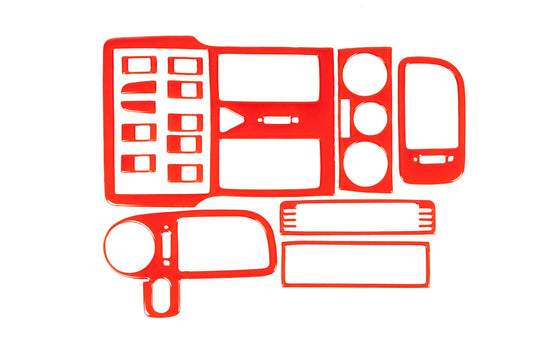 Dashboard Trim 1999-2003 (red color) for Volkswagen Polo 1994-2001 - image 1