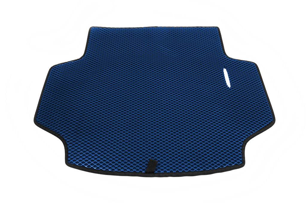 Trunk mat V-1 (EVA, Blue) for Nissan Leaf 2010-2017 - Reelken Auto