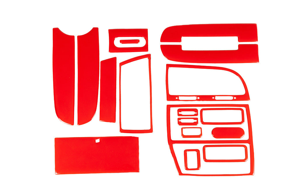 Dashboard Trim Covers (red) for Citroen Xantia 1997-2000 - image 1