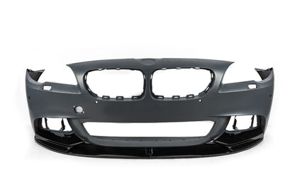 Front Bumper Lip DPT V-1 (for M-Performance, Gloss Black) for BMW 5 Series F-10/11/07 2010-2016 - image 7
