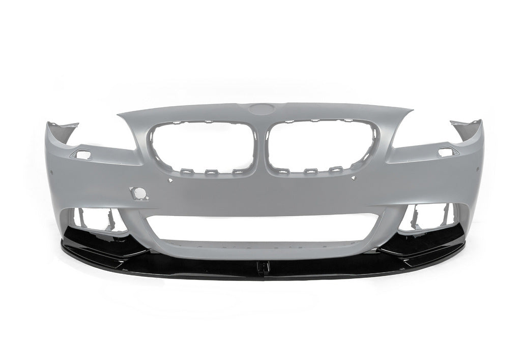 Front Bumper Lip DPT V-1 (for M-Performance, Gloss Black) for BMW 5 Series F-10/11/07 2010-2016 - image 4