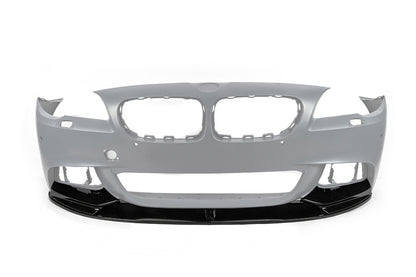 Front Bumper Lip DPT V-1 (for M-Performance, Gloss Black) for BMW 5 Series F-10/11/07 2010-2016 - image 4
