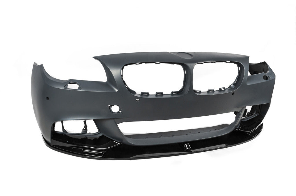 Front Bumper Lip DPT V-1 (for M-Performance, Gloss Black) for BMW 5 Series F10/F11 2010–2016 - image 11