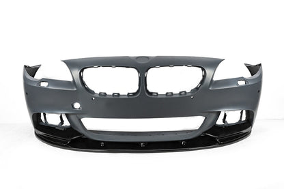 Front Bumper Lip DPT V-2 (for M-Performance, Gloss Black) for BMW 5 Series F10/F11 2010–2016 - image 7