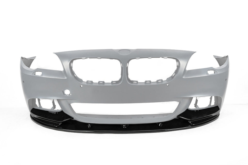 Front Bumper Lip DPT V-2 (for M-Performance, Gloss Black) for BMW 5 Series F10/F11 2010–2016 - image 3