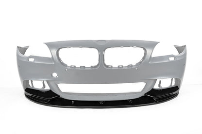 Front Bumper Lip DPT V-2 (for M-Performance, Gloss Black) for BMW 5 Series F10/F11 2010–2016 - image 3