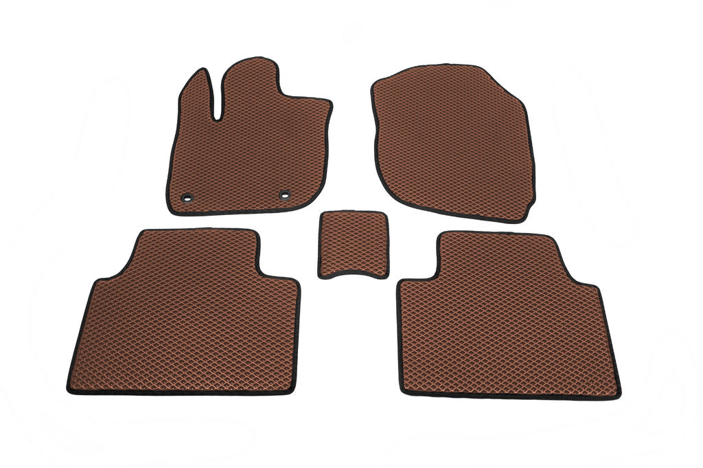 EVA Floor Mats (brick red) for Dongfeng M-NV 2020- - image 2