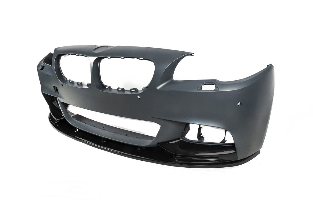 Front Bumper Lip DPT V-2 (for M-Performance, Gloss Black) for BMW 5 Series F10/F11 2010–2016 - image 12