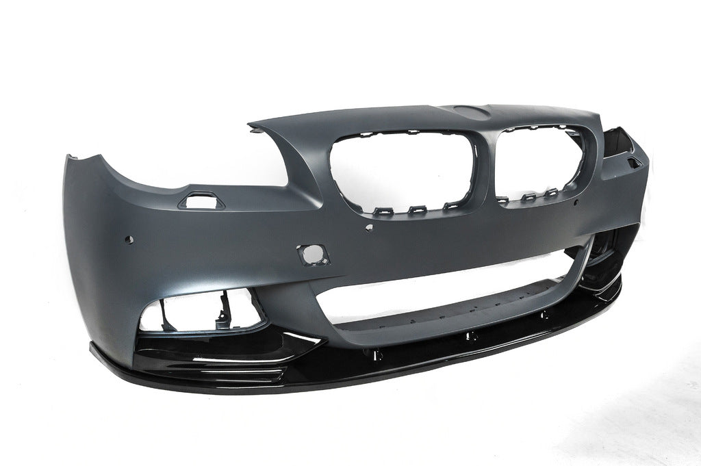 Front Bumper Lip DPT V-2 (for M-Performance, Gloss Black) for BMW 5 Series F10/F11 2010–2016 - image 13