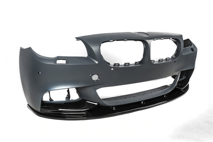 Front Bumper Lip DPT V-2 (for M-Performance, Gloss Black) for BMW 5 Series F10/F11 2010–2016 - image 13