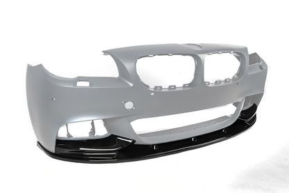 Front Bumper Lip DPT V-2 (for M-Performance, Gloss Black) for BMW 5 Series F-10/11/07 2010-2016 - image 8