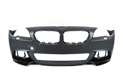 DPT Flap front bumper cover (for M-Performance, gloss black) for BMW 5 series F-10/11/07 2010-2016 - Reelken Auto