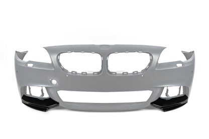 Front Bumper Lip DPT Flap (for M-Performance, Gloss Black) for BMW 5 Series F-10/11/07 2010-2016 - image 5