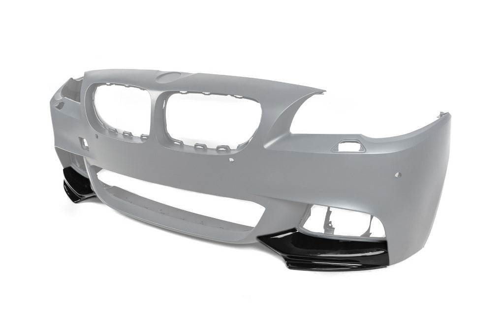 DPT Flap front bumper cover (for M-Performance, gloss black) for BMW 5 series F-10/11/07 2010-2016 - Reelken Auto