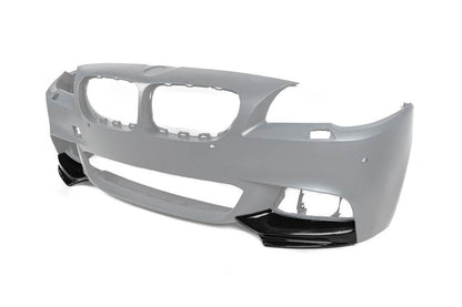 DPT Flap front bumper cover (for M-Performance, gloss black) for BMW 5 series F-10/11/07 2010-2016 - Reelken Auto
