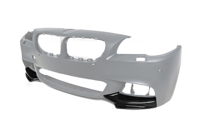 Front Bumper Lip DPT Flap (for M-Performance, Gloss Black) for BMW 5 Series F-10/11/07 2010-2016 - image 9