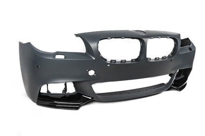 DPT Flap front bumper cover (for M-Performance, gloss black) for BMW 5 series F-10/11/07 2010-2016 - Reelken Auto