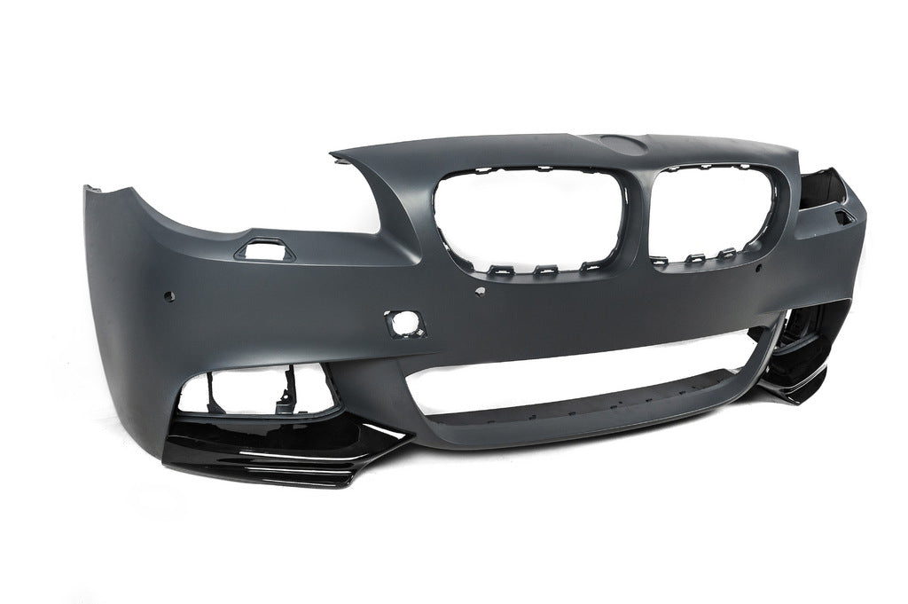 Front Bumper Lip DPT Flap (for M-Performance, Gloss Black) for BMW 5 Series F-10/11/07 2010-2016 - image 14