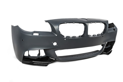 Front Bumper Lip DPT Flap (for M-Performance, Gloss Black) for BMW 5 Series F-10/11/07 2010-2016 - image 14