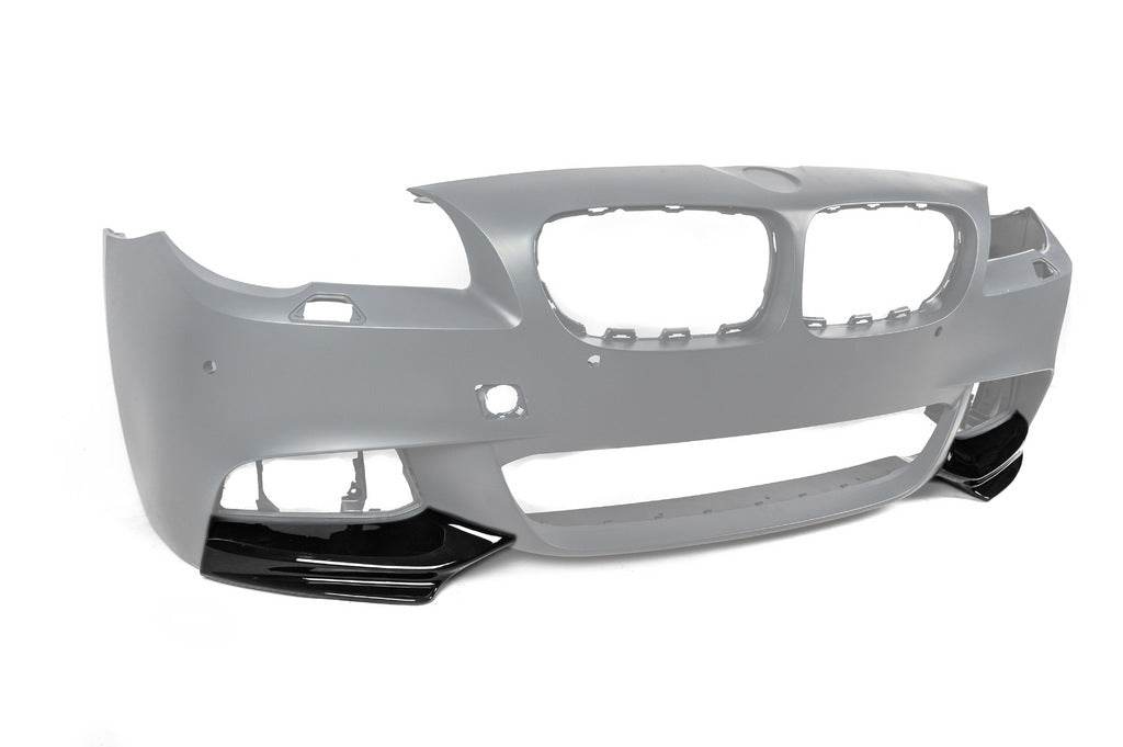 DPT Flap front bumper cover (for M-Performance, gloss black) for BMW 5 series F-10/11/07 2010-2016 - Reelken Auto