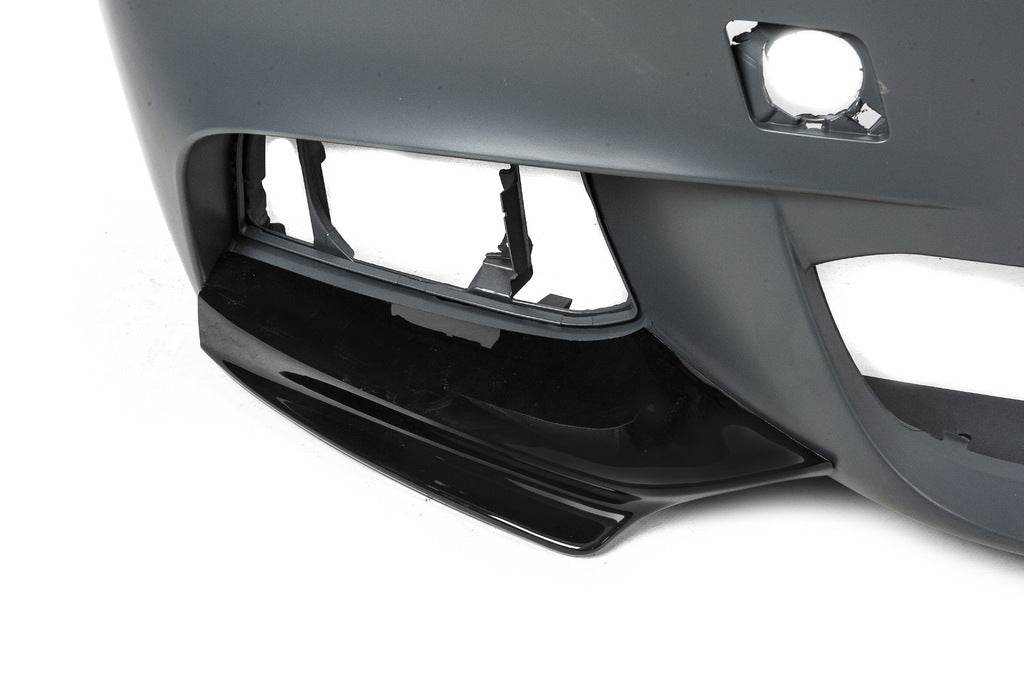 DPT Flap front bumper cover (for M-Performance, gloss black) for BMW 5 series F-10/11/07 2010-2016 - Reelken Auto