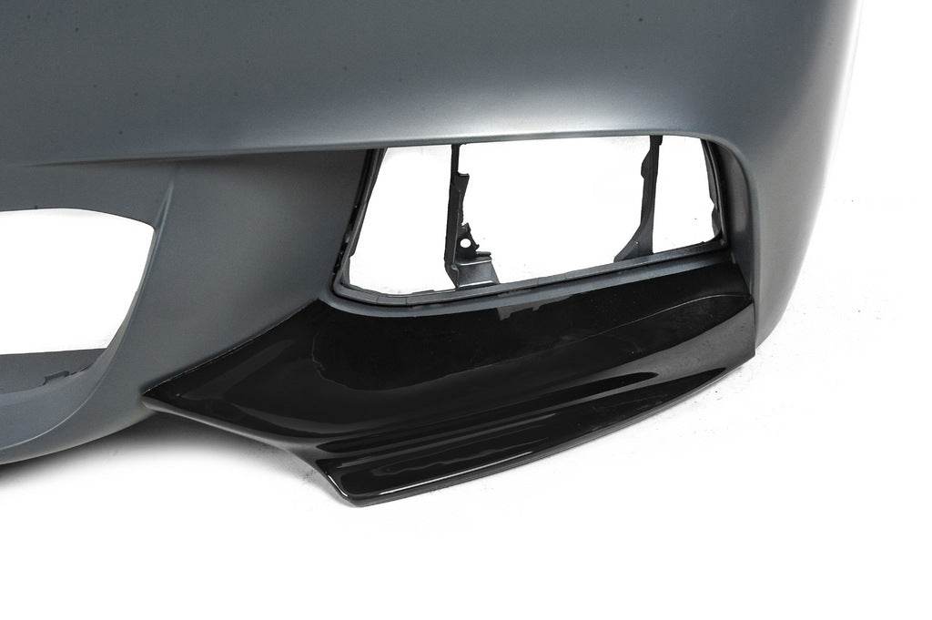 DPT Flap front bumper cover (for M-Performance, gloss black) for BMW 5 series F-10/11/07 2010-2016 - Reelken Auto