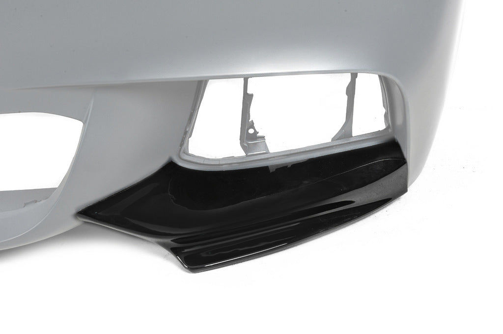 Front Bumper Lip DPT Flap (for M-Performance, Gloss Black) for BMW 5 Series F-10/11/07 2010-2016 - image 8