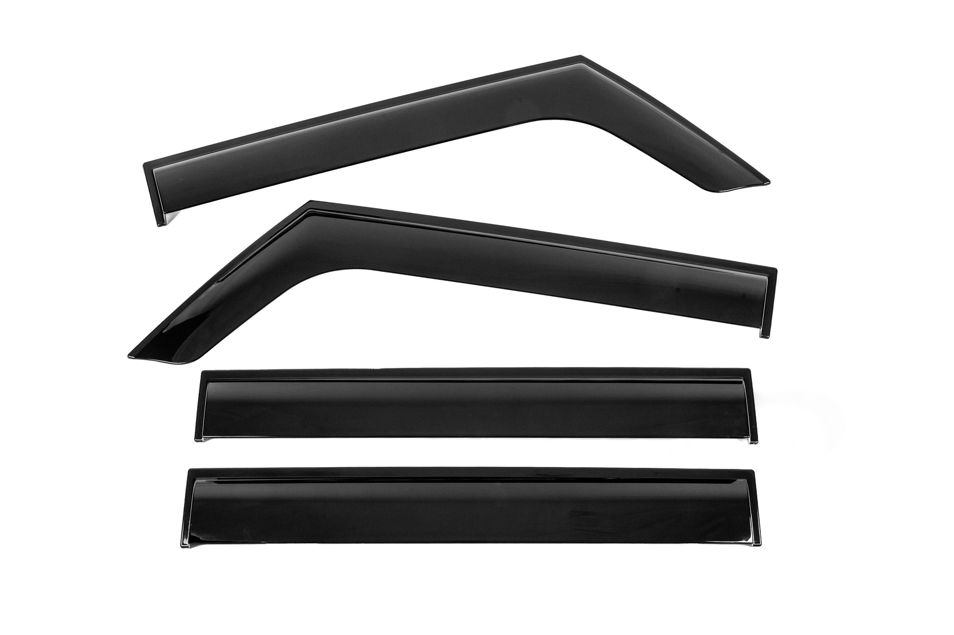 Window Deflectors Niken Luxury (4 pcs) for Jeep Wrangler 2018- - image 2
