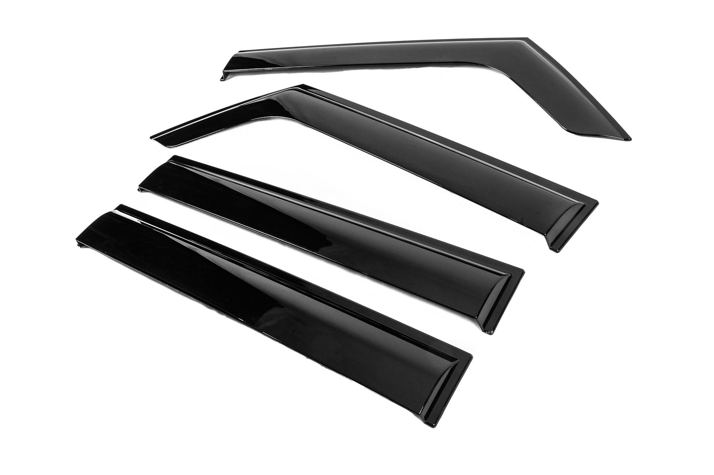 Window Deflectors Niken Luxury (4 pcs) for Jeep Wrangler 2018- - image 6