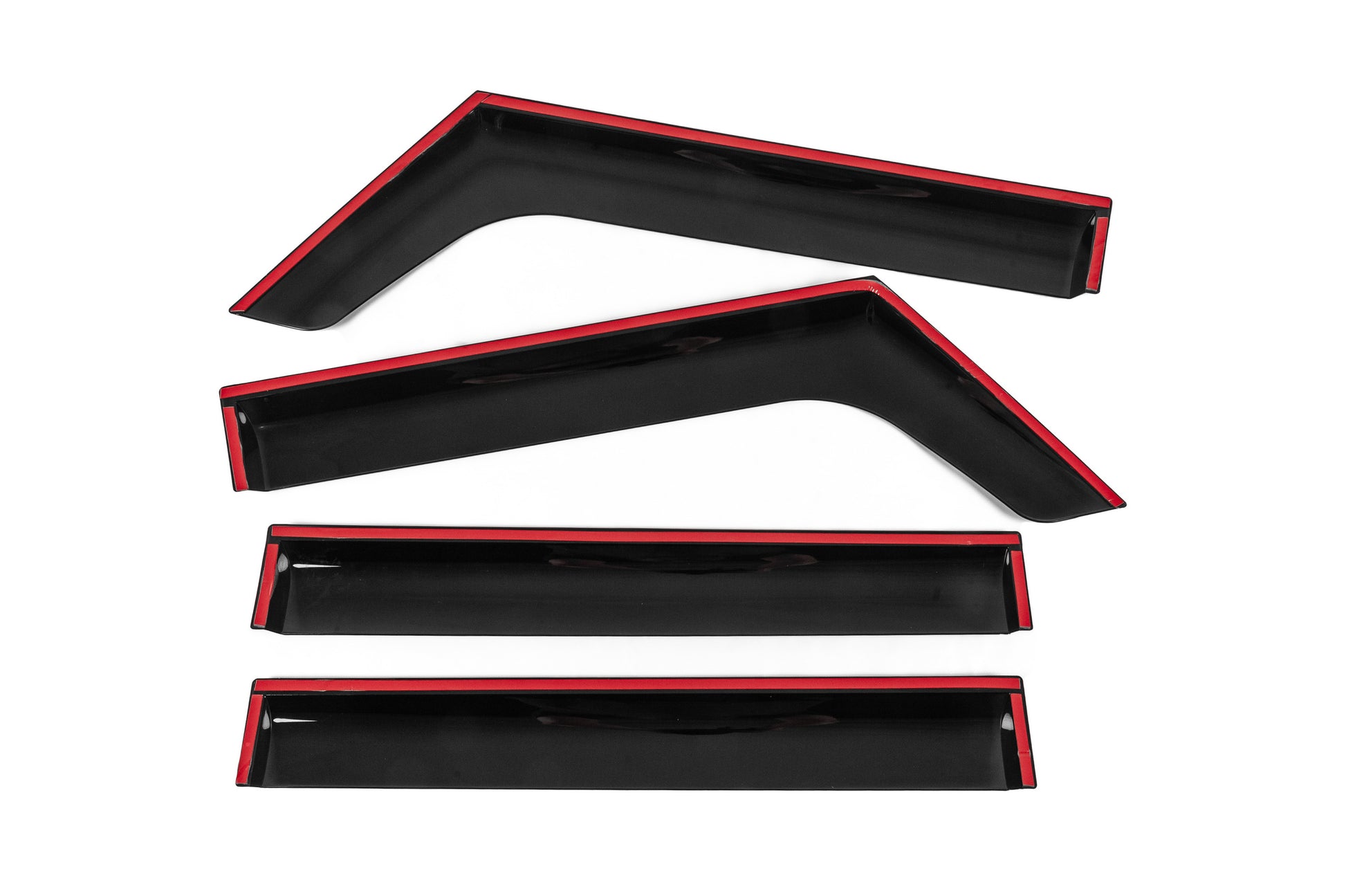 Window Deflectors Niken Luxury (4 pcs) for Jeep Wrangler 2018- - image 8