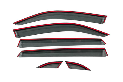 Niken Luxury chrome wind deflectors (for Terramont X, 4 pcs) for Volkswagen Atlas (Terramont) - image 4
