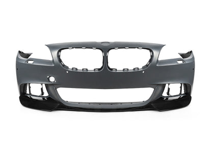 Front bumper cover DPT Lip V-3 (For M-Performance, gloss black) for BMW 5 series F-10/11/07 2010-2016 - image 8