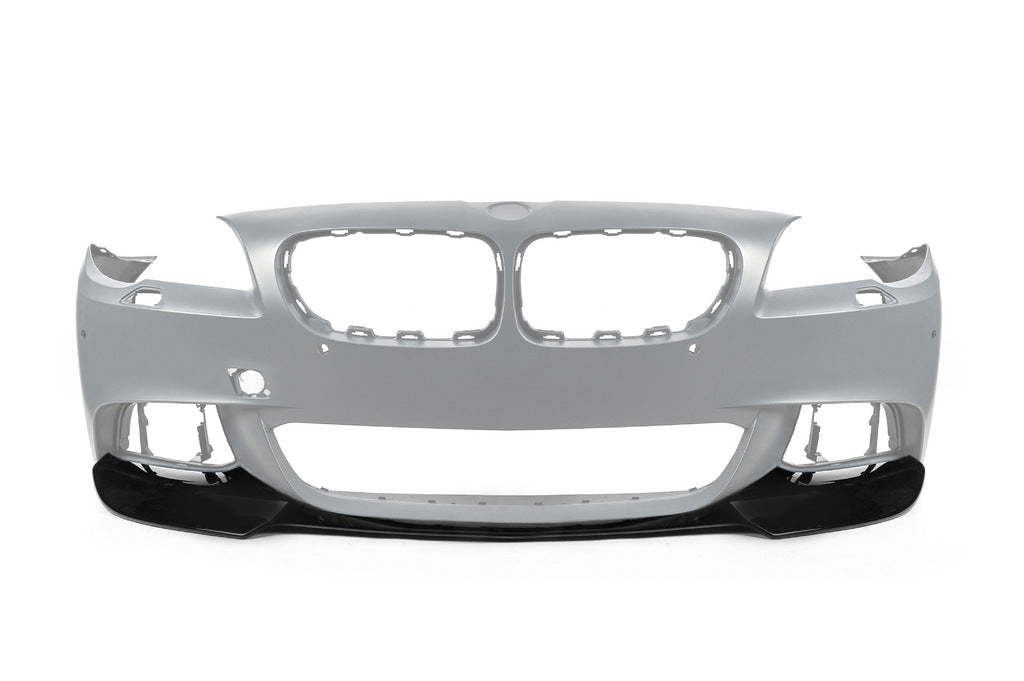 Front bumper cover DPT Lip V-3 (For M-Performance, gloss black) for BMW 5 series F-10/11/07 2010-2016 - image 2