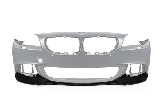 Front bumper cover DPT Lip V-3 (For M-Performance, gloss black) for BMW 5 series F-10/11/07 2010-2016 - image 2