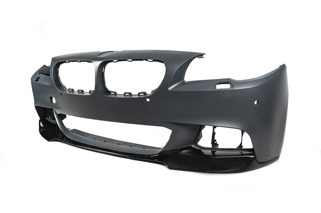 Front bumper cover DPT Lip V-3 (For M-Performance, gloss black) for BMW 5 series F-10/11/07 2010-2016 - image 13