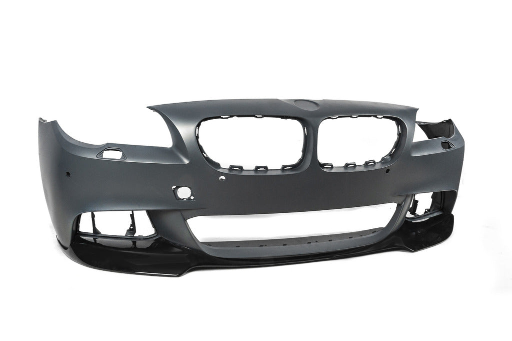 Front bumper cover DPT Lip V-3 (For M-Performance, gloss black) for BMW 5 series F-10/11/07 2010-2016 - image 14