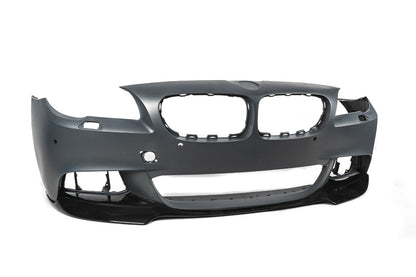 Front bumper cover DPT Lip V-3 (For M-Performance, gloss black) for BMW 5 series F-10/11/07 2010-2016 - image 14