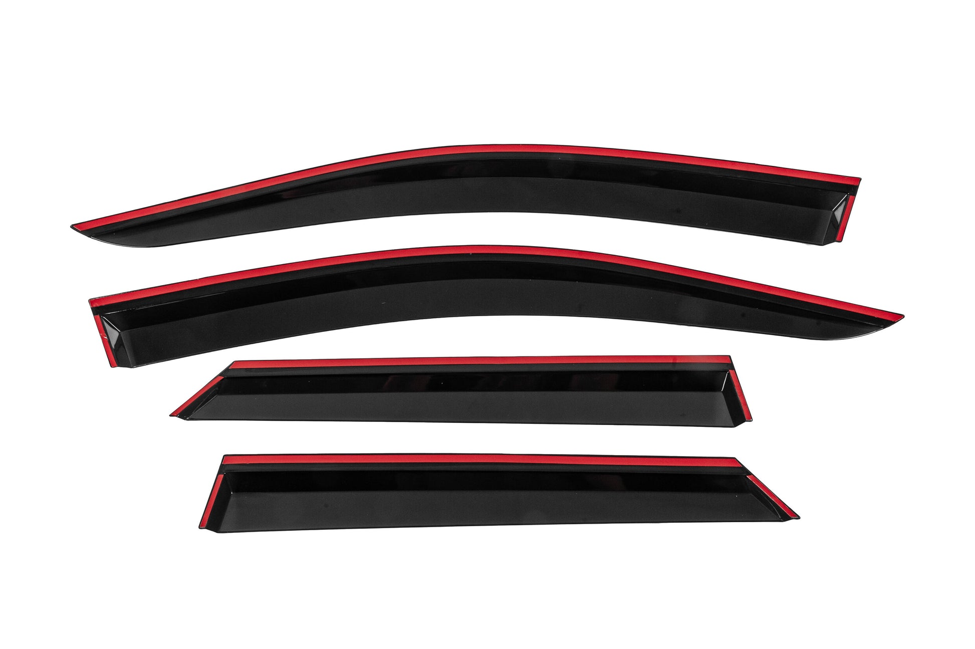 Window Deflectors with Chrome Trim Niken Luxury (4 pcs) for Peugeot 3008 2016-2023 - image 4